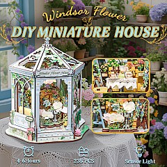 Hands Craft Windsor Flower House