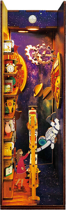 DIY Bookend Puzzle: Interstellar