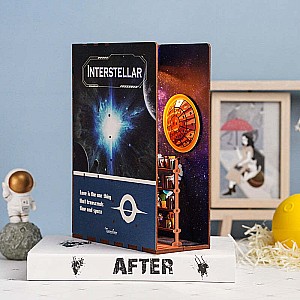 DIY Bookend Puzzle: Interstellar