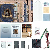 Hands Craft Leonardo da Vinci Book Nook