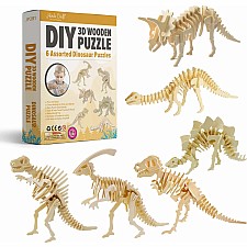 3D Classic Wooden Puzzle Bundle - Dinosaurs