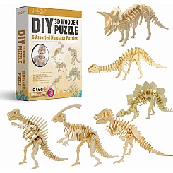 3D Classic Wooden Puzzle Bundle - Dinosaurs