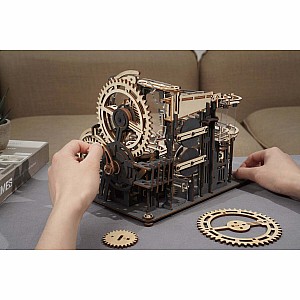 3D Wooden Puzzle Marble Run - Marble Night City