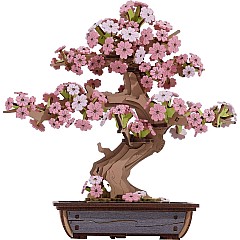 Modern Wooden Puzzle: Sakura Bonsai (Prepacked PDQ)