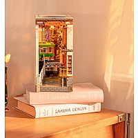DIY Miniature House Kit: Sakura Tram