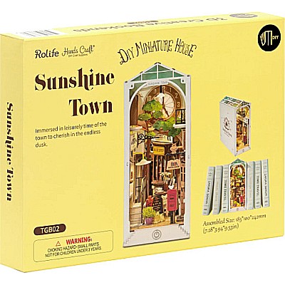 DIY Miniature House Kit: Sunshine Town