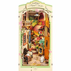 DIY Miniature House Kit: Floral Corner