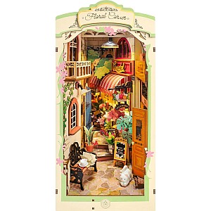 DIY Miniature House Kit: Floral Corner