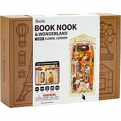 DIY Miniature House Kit: Floral Corner