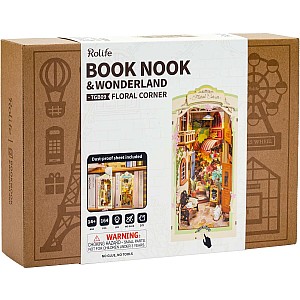 DIY Miniature House Kit: Floral Corner