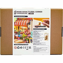 DIY Miniature House Kit: Floral Corner