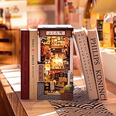DIY Bookend Puzzle: Sakura Wine Alley