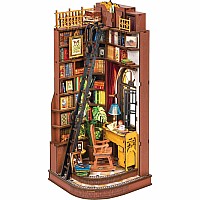 Silent Corner Study - DIY Miniature House Kit