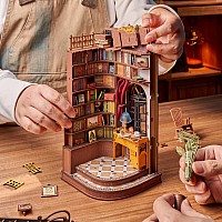 Silent Corner Study - DIY Miniature House Kit