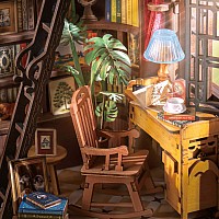 Silent Corner Study - DIY Miniature House Kit