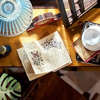 Silent Corner Study - DIY Miniature House Kit