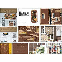Silent Corner Study - DIY Miniature House Kit