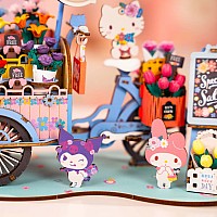 Hello Kitty® and Friends Flower Cart