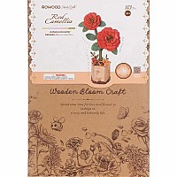 Modern Wooden Puzzle: Camelia