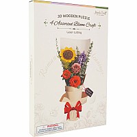 Flower Puzzle Bundle Pack 4ct