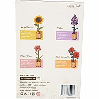 Flower Puzzle Bundle Pack 4ct