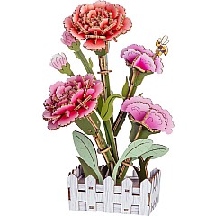 3D Flower Puzzle Carnation Bloom Set