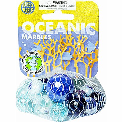 Net Bag of Oceanic Marbles