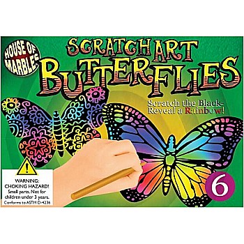 Scratch Art Set - Butterflies