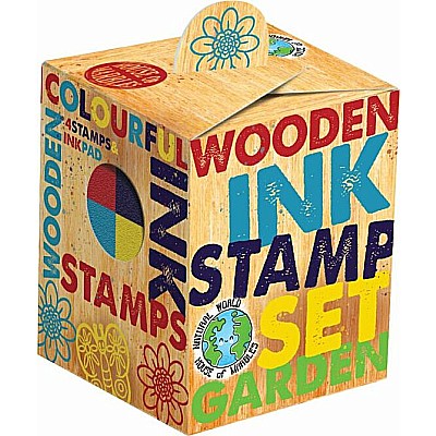 Garden Wooden Stamp Set