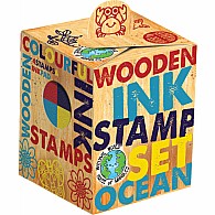 Ocean Wooden Mini Stamp Set