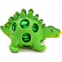 Squeezy Dinosaur Ball Stegosaurus - SQUISH-A-SAURUS! (Assorted Colors)