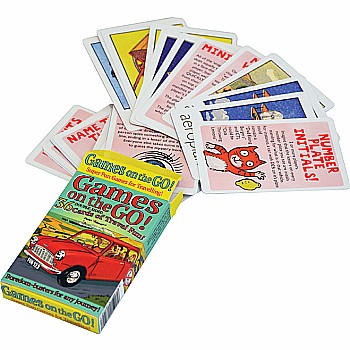 Games On The Go Travel Cards