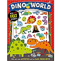 Felt Stickers Dino World