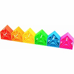 dëna Neon Kids and Houses 6 Pack