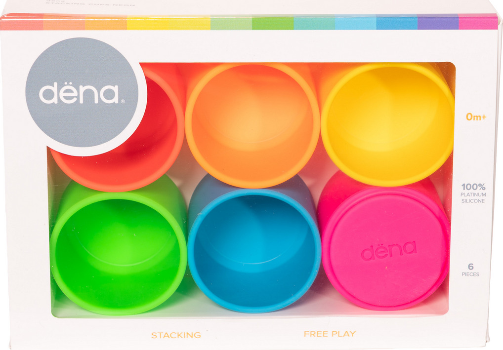 dëna 6 Neon Stacking Cups