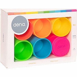 dëna 6 Neon Stacking Cups