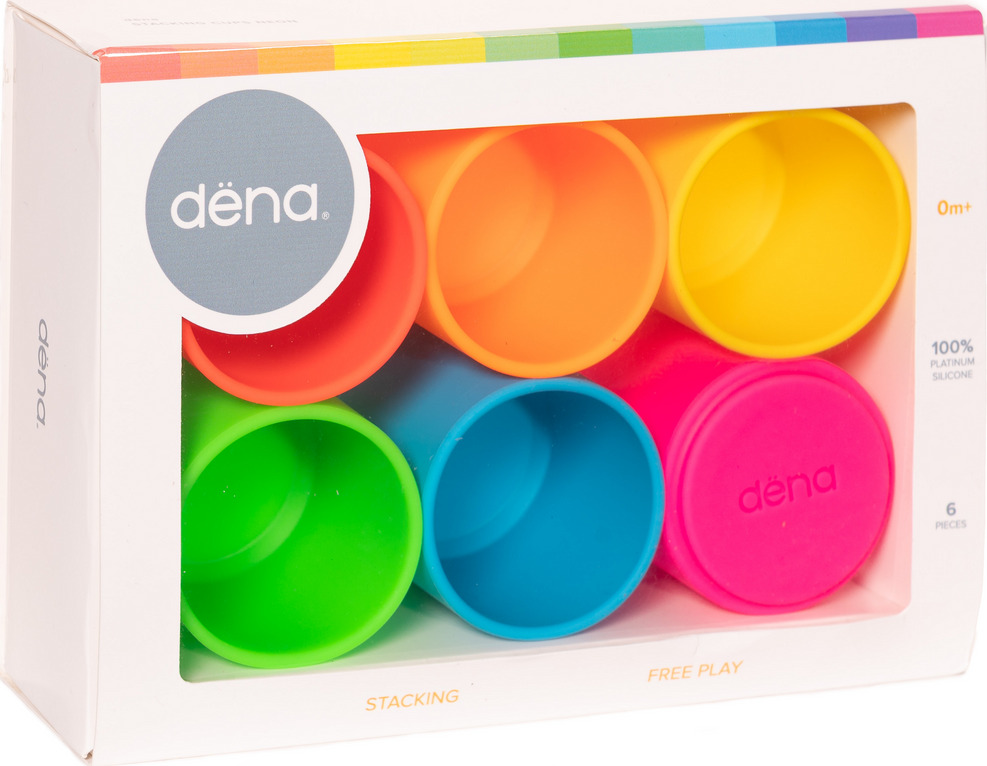 dëna 6 Neon Stacking Cups