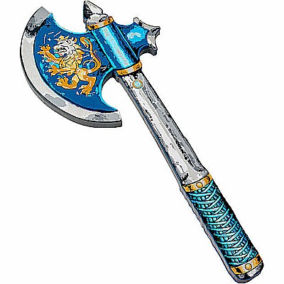 Liontouch Pretend-Play Foam Noble Knight Axe - Blue