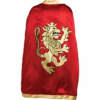 Liontouch Pretend-Play Dress Up Costume Noble Knight Cape - Red