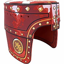 Liontouch Pretend-Play Foam Noble Knight Helmet - Red