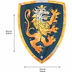 Liontouch Pretend-Play Foam Noble Knight Small Shield - Blue