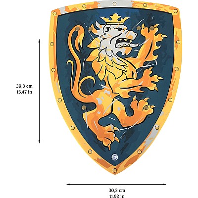 Liontouch Pretend-Play Foam Noble Knight Small Shield - Blue