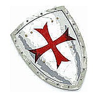 Liontouch Pretend-Play Foam Maltese Knight Shield