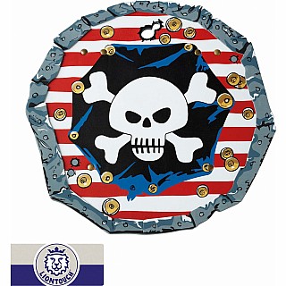 Liontouch Pretend-Play Foam Red Stripe Pirate Shield