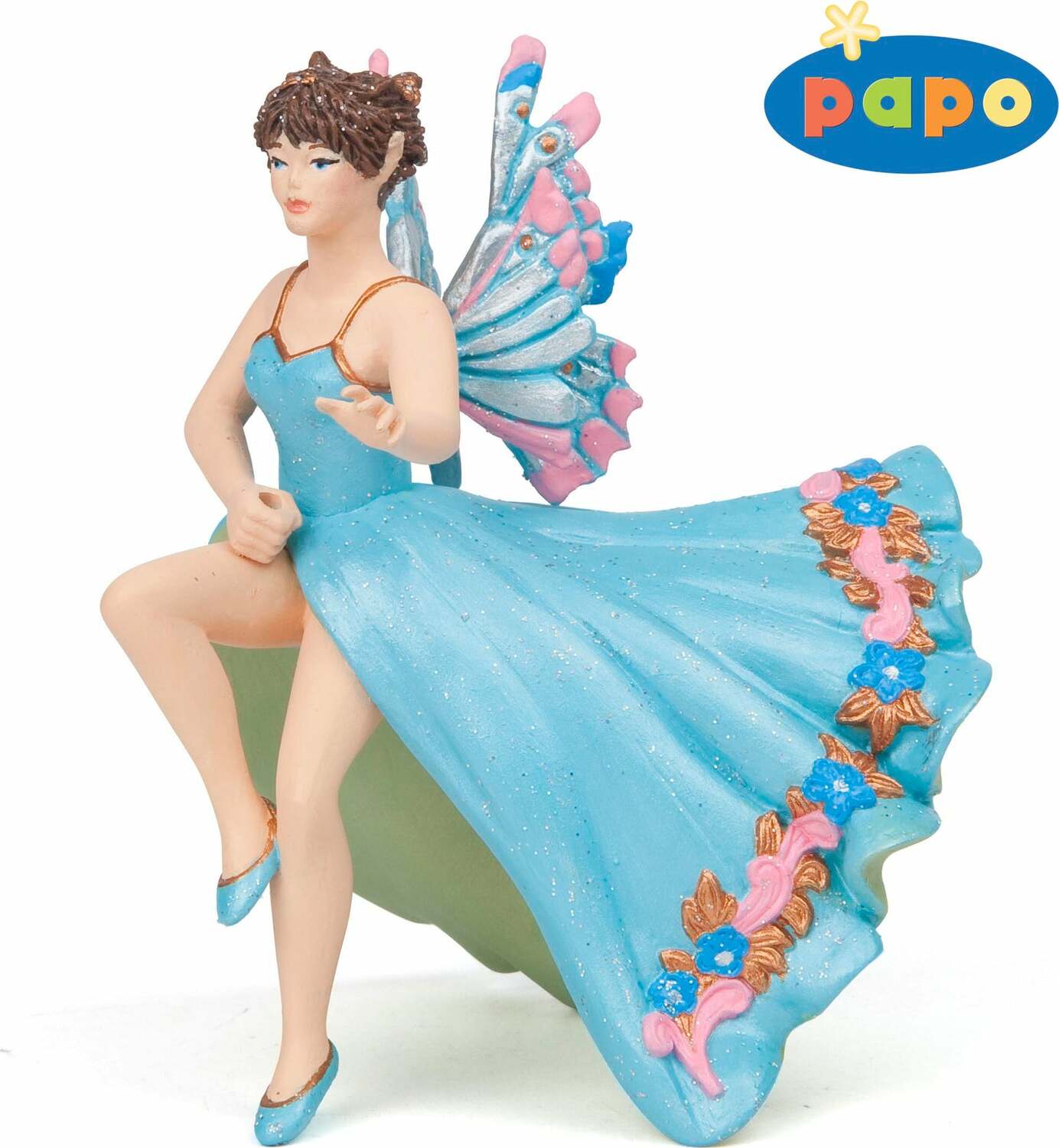 Papo France Blue Sidesaddle Riding Elf