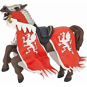 Papo Red Dragon King Horse