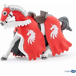 Papo Horse of Unicorn Knight with Lance