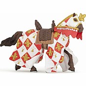 Papo France White Horse Fleur De Lys