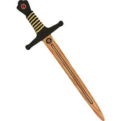 Liontouch Pretend-Play WoodyLion Sword - Large Black and Gold