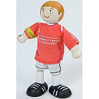 Budkin Footballer Red No 5